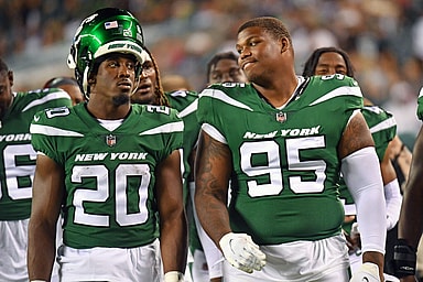 breece hall, quinnen williams, new york jets