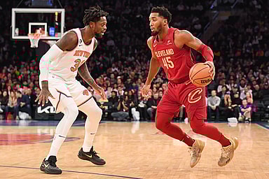 Julius Randle, Donovan Mitchell, New York Knicks