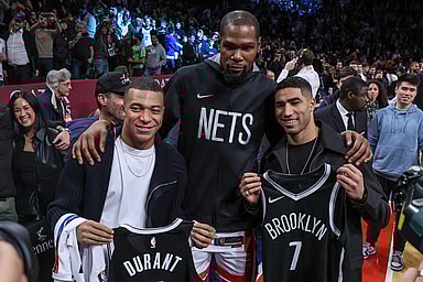 Kevin Durant, Kylian Mbappe, Brooklyn Nets