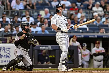 MLB: Baltimore Orioles at New York Yankees, jake bauers