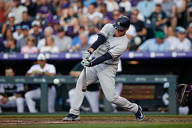 MLB: New York Yankees at Colorado Rockies, anthony rizzo