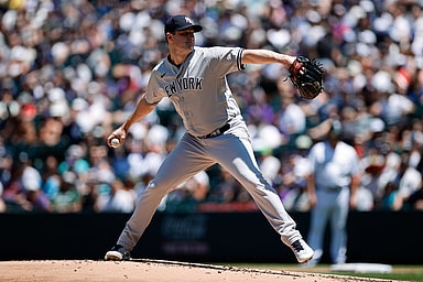 MLB: New York Yankees at Colorado Rockies, gerrit cole, yankees
