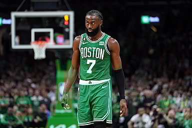 NBA: Playoffs-Miami Heat at Boston Celtics, jaylen brown, knicks