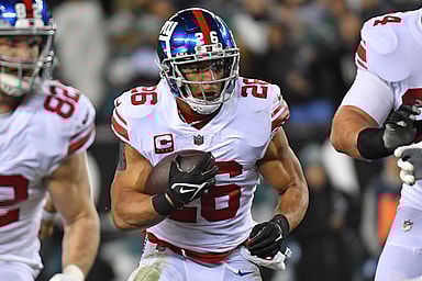 NFL: NFC Divisional Round-New York Giants at Philadelphia Eagles, saquon barkley