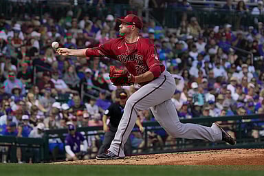 mlb: spring training-arizona diamondbacks at chicago cubs, zach mcallister, new york yankees