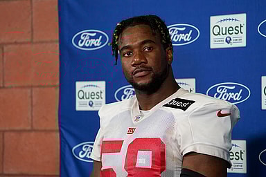 syndication: the record, new york giants, bobby okereke