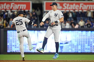 mlb: arizona diamondbacks at new york yankees, gleyber torres, aaron judge
