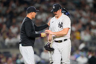 mlb: detroit tigers at new york yankees, carlos rodon