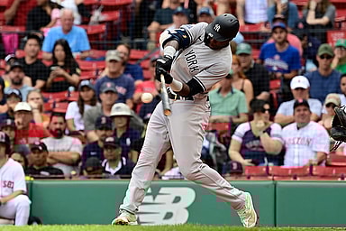 mlb: game one-new york yankees at boston red sox, estevan florial
