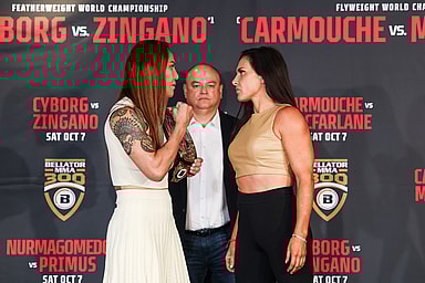Bellator 300 Cris Cyborg Cat Zingano
