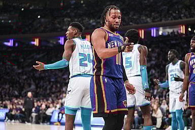 NBA: Charlotte Hornets at New York Knicks