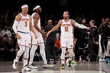 NBA: New York Knicks at Brooklyn Nets