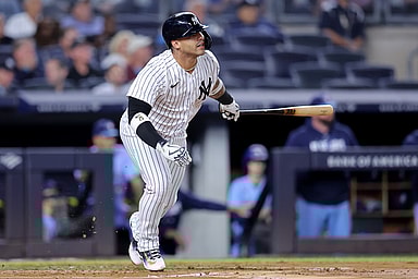 mlb: toronto blue jays at new york yankees, gleyber torres