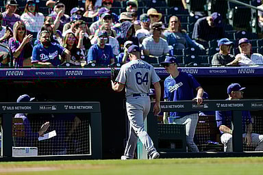 MLB: Game One-Los Angeles Dodgers at Colorado Rockies