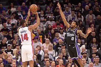 NBA: Detroit Pistons at Sacramento Kings