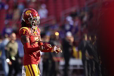 ncaa football: washington at southern california, calen bullock, new york giants