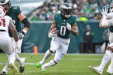 nfl: arizona cardinals at philadelphia eagles, d'andre swift, giants