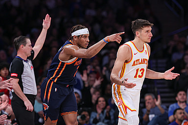 NBA: Atlanta Hawks at New York Knicks