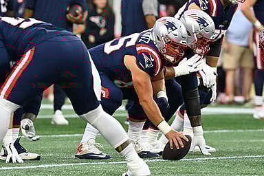 New England Patriots guard James Ferentz (New York Giants)