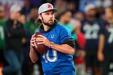 Indianapolis Colts quarterback Gardner Minshew, Jets