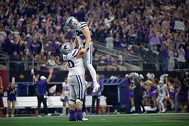 NCAA Football: Big 12 Football Championship-Texas Christian at Kansas State, new york giants