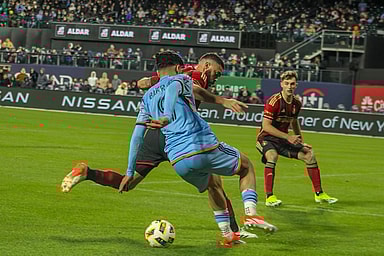 Mounsef Bakrar against Atlanta Uinted | Credit: Shanely Leonardini