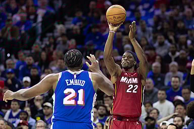 NBA: Playoffs-Miami Heat at Philadelphia 76ers, knicks