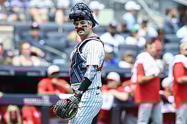 MLB: Cincinnati Reds at New York Yankees, austin wells