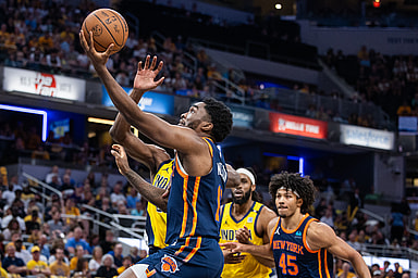 NBA: Playoffs-New York Knicks at Indiana Pacers