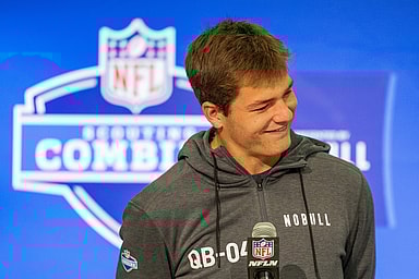 Drake Maye, Giants, Combine