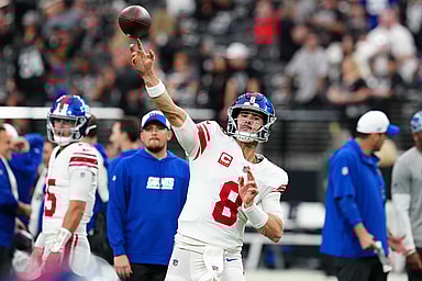 NFL: New York Giants at Las Vegas Raiders, daniel jones