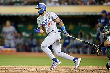 MLB: Los Angeles Dodgers at Oakland Athletics, amed rosario, yankees