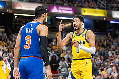 NBA: New York Knicks at Indiana Pacers