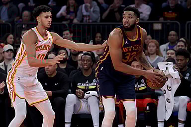 NBA: Atlanta Hawks at New York Knicks