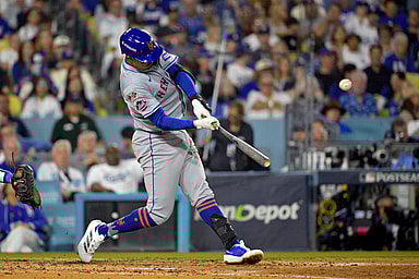 MLB: NLCS-New York Mets at Los Angeles Dodgers, mark vientos