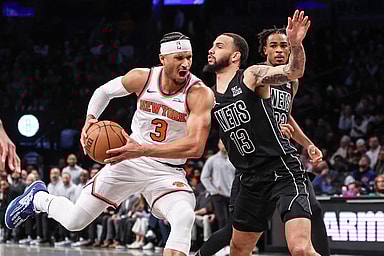 NBA: New York Knicks at Brooklyn Nets