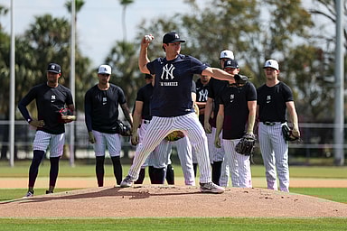 MLB: New York Yankees-Workouts