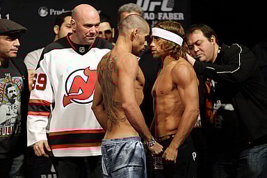 MMA: UFC 169-Weigh-ins