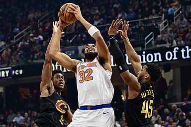 NBA: New York Knicks at Cleveland Cavaliers