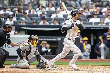 MLB: Milwaukee Brewers at New York Yankees, cody bellinger