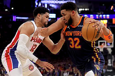 NBA: Playoffs-Detroit Pistons at New York Knicks