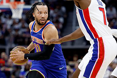 NBA: Playoffs-New York Knicks at Detroit Pistons
