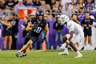 NCAA Football: Central Florida at Texas Christian, jack bech, new york giants