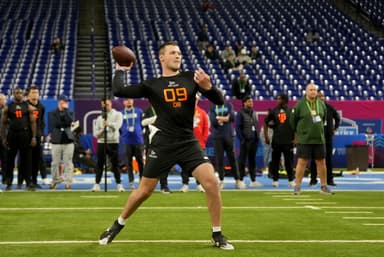 NFL: Combine, kyle mccord, new york giants