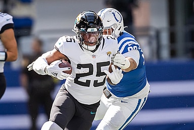 NFL: Jacksonville Jaguars at Indianapolis Colts, james robinson, new york giants