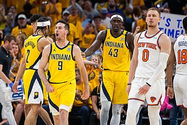 NBA: Playoffs-New York Knicks at Indiana Pacers