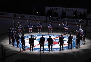 NHL: New York Islanders at New York Rangers
