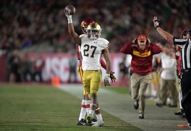The New York Giants have drafted Notre Dame corner, Julian Love.
