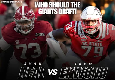 Evan Neal, Ikem Ekwonu