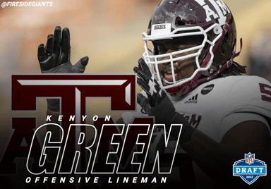 kenyon green, giants